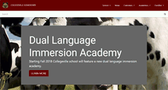 Desktop Screenshot of collegevilleschool.org